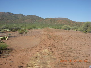 Red Creek airstrip run