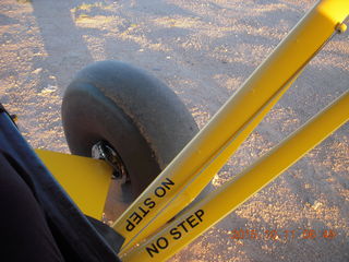 Young International - Mark's huge back-country tires on his Carbon Cub