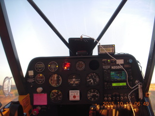 Young International - instrument panel from Carbon Cub