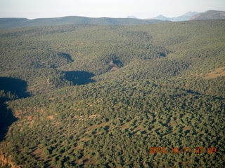 aerial - flying from Buzzard Roost