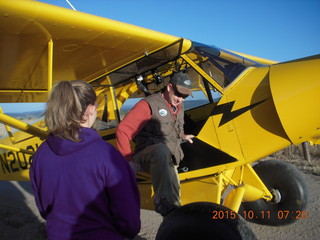 aerial - flying from Buzzard Roost