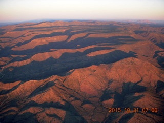 aerial - cool shades flying over Arizona