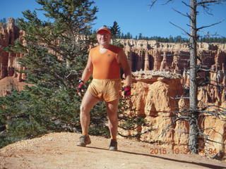 24 94x. Bryce Canyon - Peek-a-Boo loop + Adam (tripod and timer)