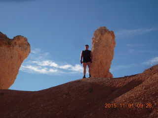 Bryce Canyon - my chosen hoodoo + Adam