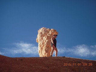 9 951. Bryce Canyon - my chosen hoodoo + Adam