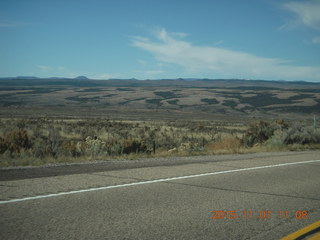 33 951. view driving back to Kanab