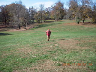 2851 958. Curtis Arboretum run - Adam running