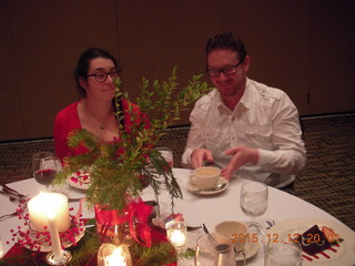 clear demand holiday dinner - Melissa and Noah