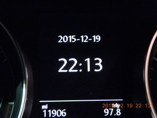 346 96k. car clock 2015-12-19 my birthday