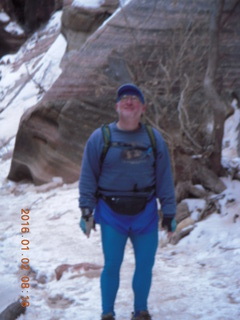 6 972. Zion National Park - Observation Point hike - Adam
