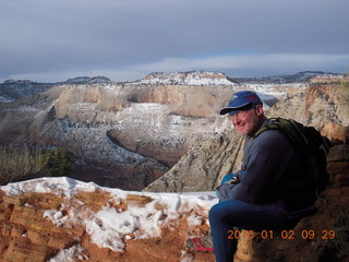 13 972. Zion National Park - Observation Point hike - Adam