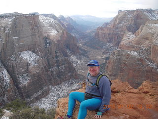 24 972. Zion National Park - Observation Point summit - Adam