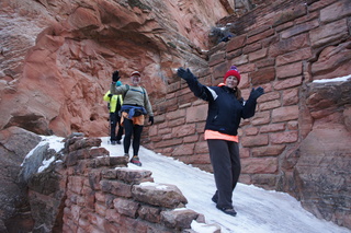 131 972. Zion National Park - Brad's pictures - Angels Landing hike - Walter's Wiggles - Kit