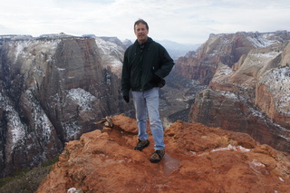 173 972. Zion National Park - Brad's pictures - Observation Point summit - Brad