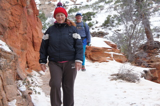 206 972. Zion National Park - Brad's pictures - Observation Point hike - Kit and Adam