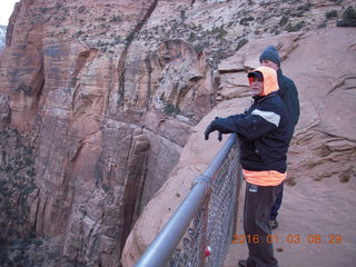 24 973. Zion National Park - Canyon Overlook hike - Kit and Brad