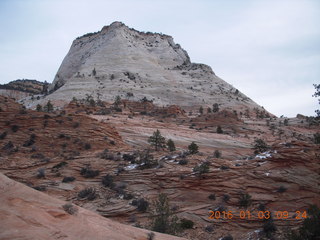 39 973. Zion National Park - layered slickrock