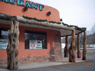Thunderbird Restaurant in Mt. Carmel Junction, Utah - beautiful colums