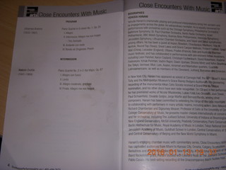 Scottsdale - Great Piano Quartets - program