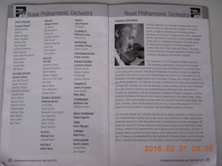 Scottsdale - Royal Philharmonic Orchestra with Pinchas Zuckerman program