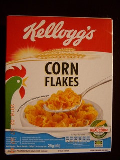 11 98t. sumptuous breakfast - box of corn flakes