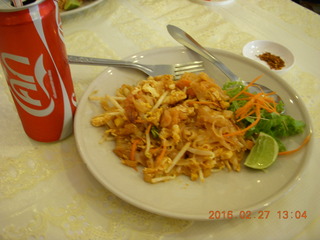 40 98t. Coke and Pad Thai in Thailand