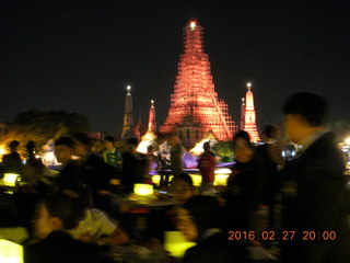 160 98t. Bangkok dinner boat ride - temple