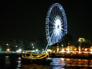 172 98t. Bangkok dinner boat ride  - giant ferris wheel