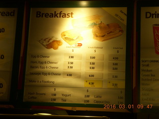 5 991. singapore breakfast at subway