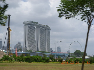 50 991. Singapore skyline