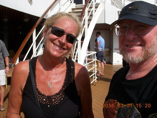 75 991. Volendam cruise- Denise and Adam