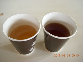 58 993. Indonesia tea plantation - cups of tea