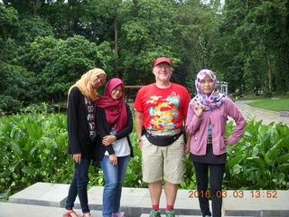 473 993. Indonesia Bogur Botanical Garden - Adam with local group