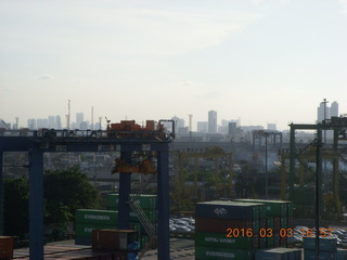 526 993. Indonesia - Jakarta seen from ship