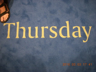 533 993. Thursday carpet