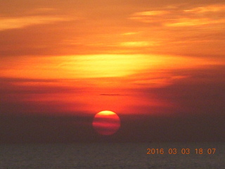 535 993. sunset from ship