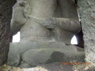 103 994. Indonesia - Borobudur temple - Buddha inside bell