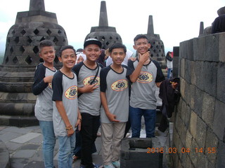 117 994. Indonesia - Borobudur temple - kids
