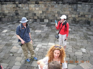 167 994. Indonesia - Borobudur temple - people