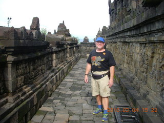 181 994. Indonesia - Borobudur temple + Adam