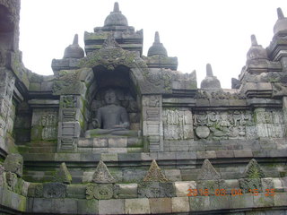 191 994. Indonesia - Borobudur temple - Buddha in the wall