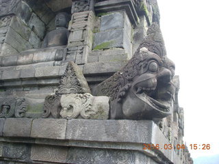 195 994. Indonesia - Borobudur temple - gargoyle