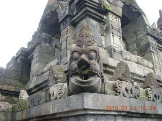 197 994. Indonesia - Borobudur temple - gargoyle