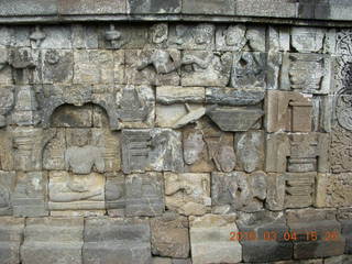 198 994. Indonesia - Borobudur temple detail