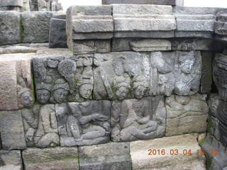 204 994. Indonesia - Borobudur temple detail