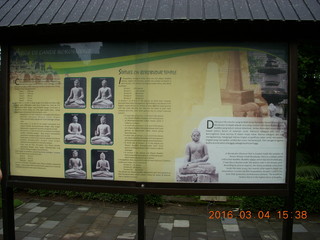 227 994. Indonesia - Borobudur temple sign