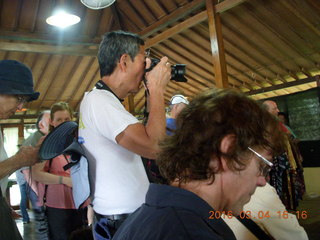 256 994. Indonesia - music and puppet show - people taking pictures
