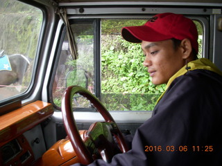 150 996. Indonesia - Mighty Mt. Bromo- Jeep driver