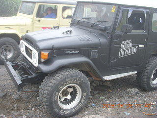 177 996. Indonesia - Mighty Mt. Bromo - Jeep drive down - our Jeep