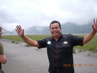186 996. Indonesia - Mighty Mt. Bromo - our host Pur